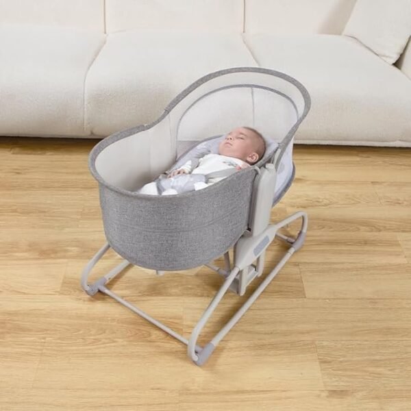 Mastela 4 in1 Deluxe Multi-Functional Bassinet Swing - Image 7