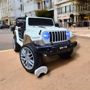 TurboTrail White Jeep The Ultimate Kids’ Electric Ride-On