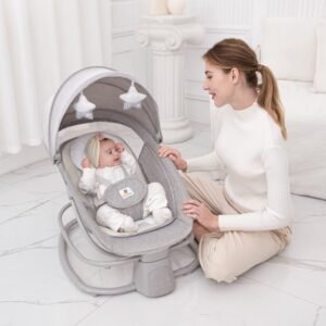 MASTELA 4-in-1 Multi-Functional Fold-Up Bassinet