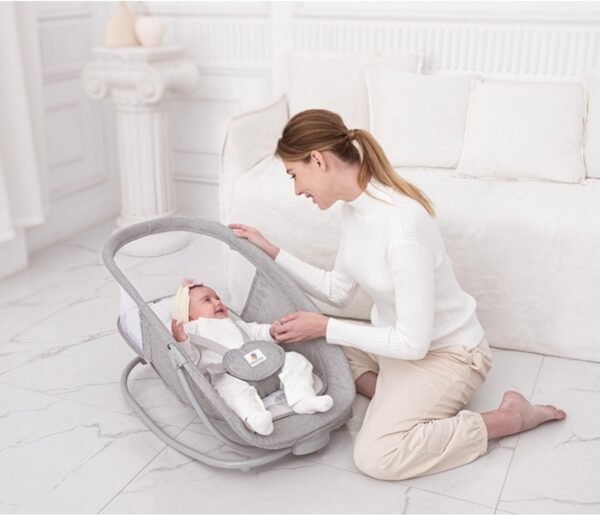 MASTELA 4-in-1 Multi-Functional Fold-Up Bassinet - Image 3