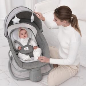 MASTELA 4-in-1 Multi-Functional Fold-Up Bassinet