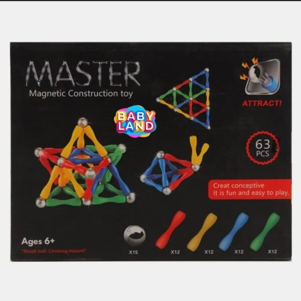 Master Magnet Construction Toy for Kids