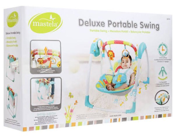 Mastela Deluxe Portable Swing - Image 4