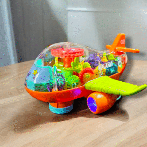 GearJet: Musical Glow Airplane