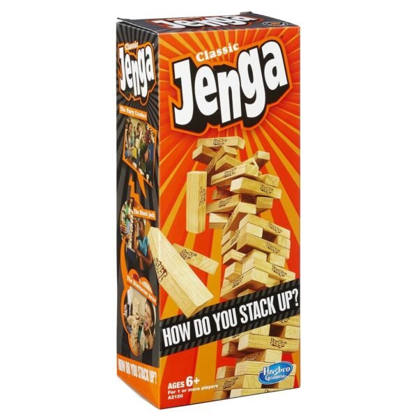 Classic Jenga – The Original Stacking and Balancing Game for All Ages - Image 4
