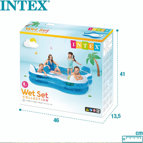 Swim Center Family Lounge Pool ( 90" L x 90 " W x 26 " H) - Image 2