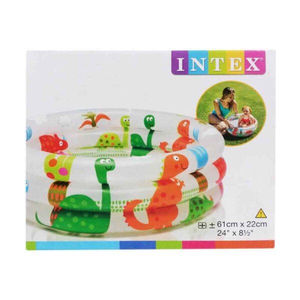 Intex Dinosaur 3 Ring Baby Pool 24"D x 8 "H - Image 3