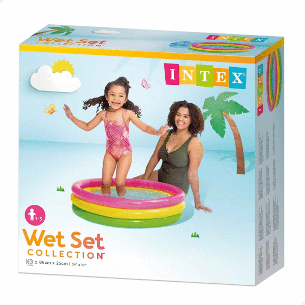 INTEX Sunset Glow Baby Pool ( 34" X 10" ) - Image 3