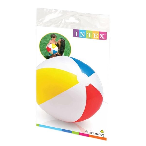 INTEX Beach balls Gloosy Panel Ball 20'' ( 51cm ) Diameter - Image 2