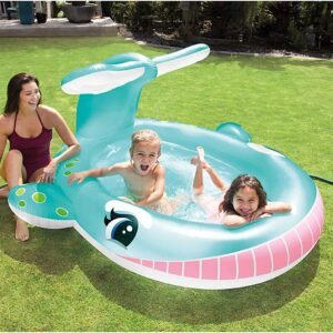 INTEX Whale Spray Pool Center 79” x 77” x 36”