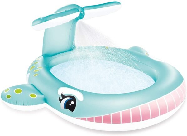 INTEX Whale Spray Pool Center 79” x 77” x 36” - Image 2