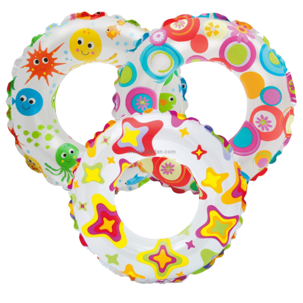 INTEX Lively Print Swim Rings 24'' ( 61cm ) Diameter - Image 3