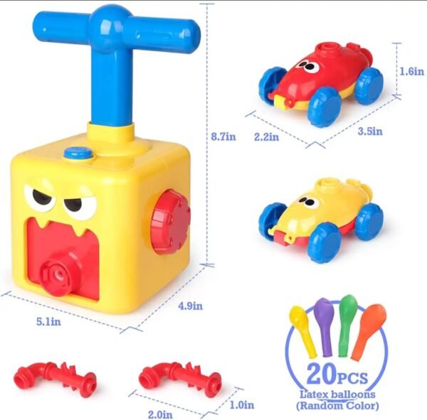 Air Power Balloon Car Toy for Kids - Image 4