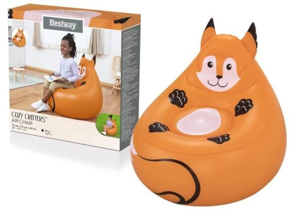 Bestway Inflatable Armchair Fox 72 x 72 x 64 cm - Image 2