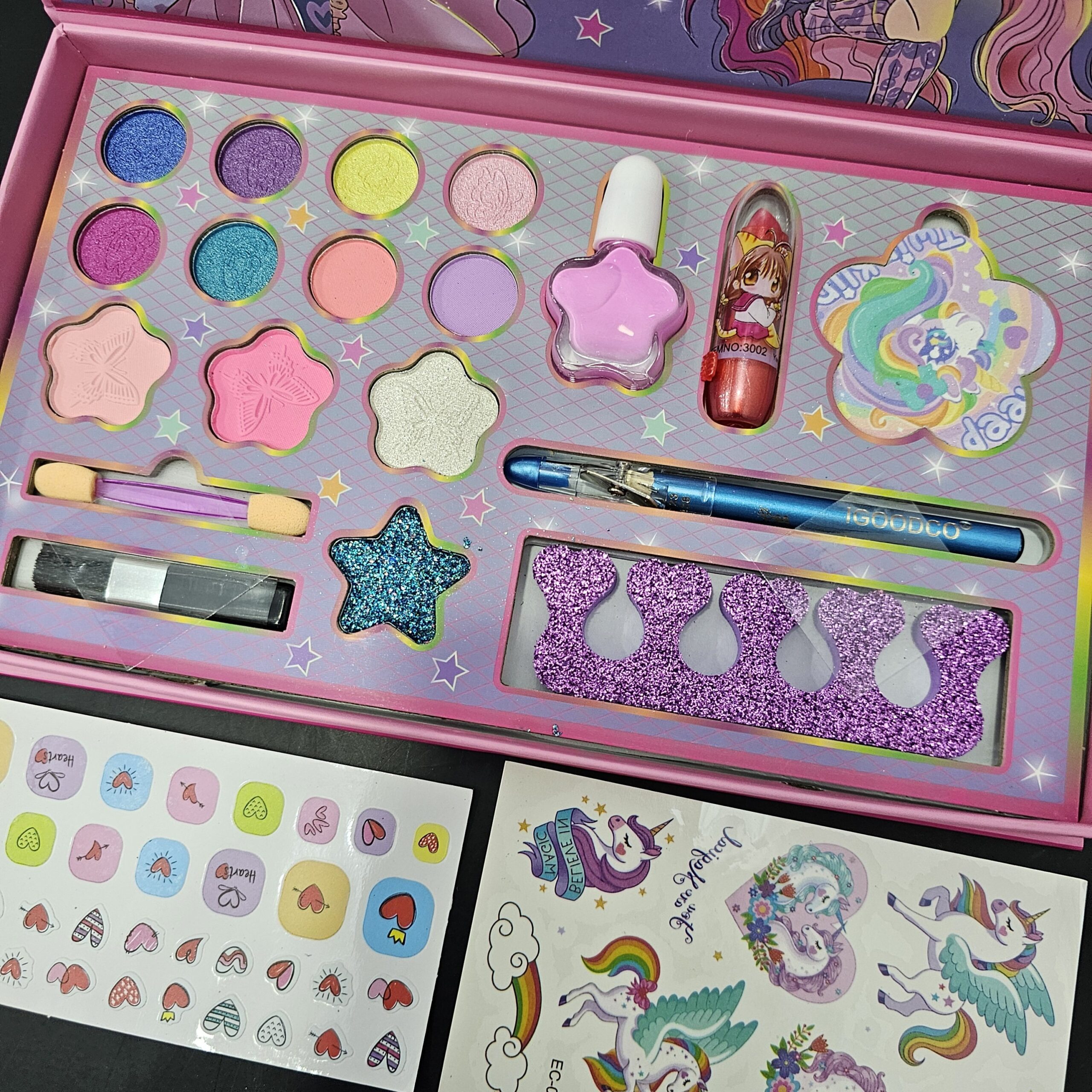 Beautiful Baby 18 in 1 Cosmetic Set – Princess Makeup Fun for Kids - Image 2