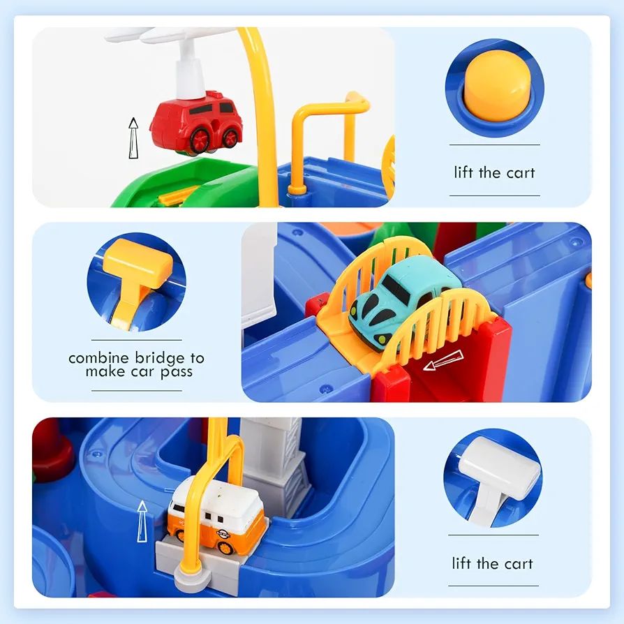 Car Adventure Track Set β Battery-Free Educational Fun - Image 4