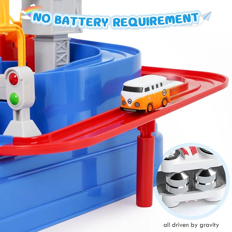 Car Adventure Track Set β Battery-Free Educational Fun - Image 5