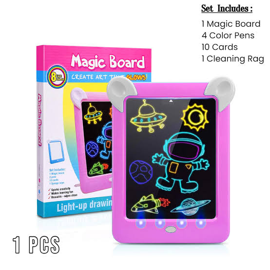 Magic Board - Glow-in-the-Dark Drawing Pad - Image 2