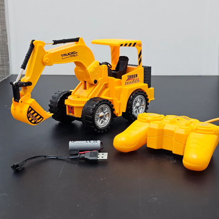King of Truck – 5 Channel Full-Function Construction Vehicle with Lights & Mechanical Arm - Image 2