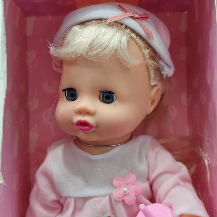Baby Lovely Doll with Feeder & Music – Adorable Sound Doll - Image 3