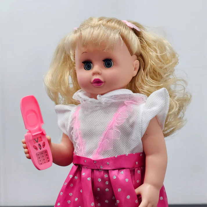 Happy Girl Doll – “Hurry to Come and Play with Me” - Image 4