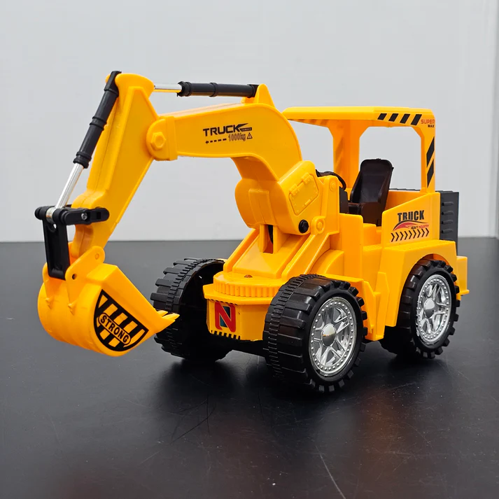 King of Truck – 5 Channel Full-Function Construction Vehicle with Lights & Mechanical Arm