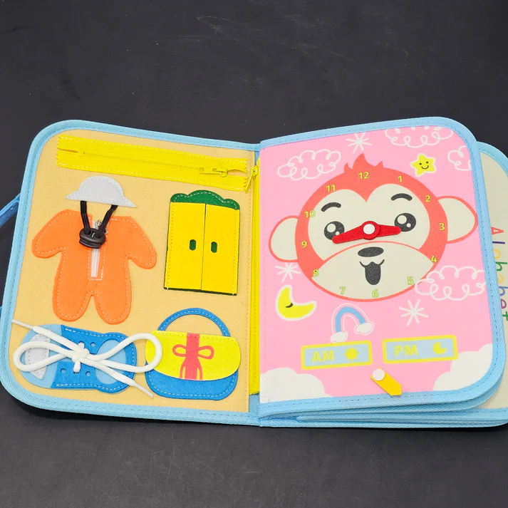 Busy Bag Book for Kids – Interactive Activity Learning Toy - Image 6