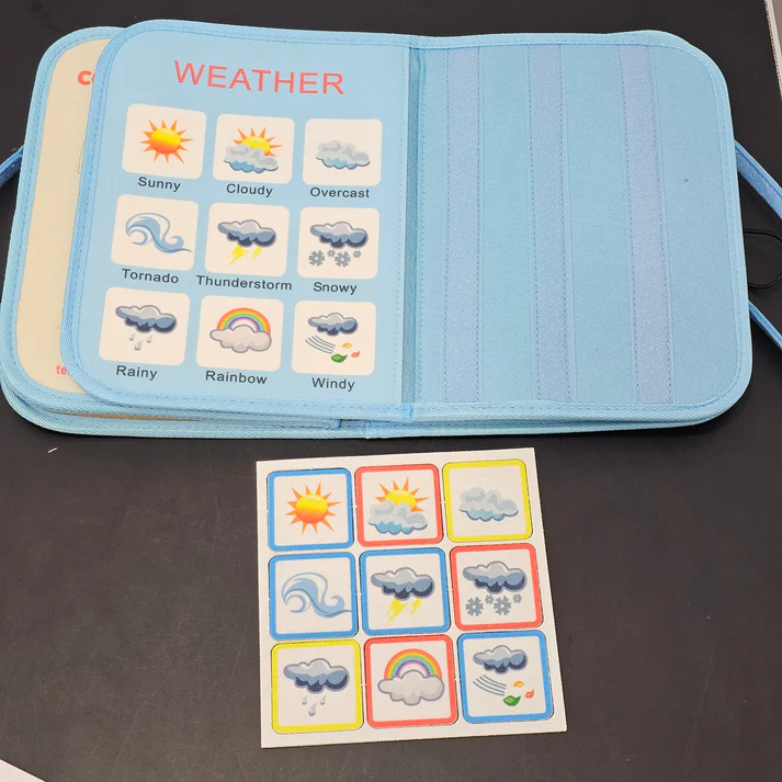 Busy Bag Book for Kids – Interactive Activity Learning Toy - Image 2