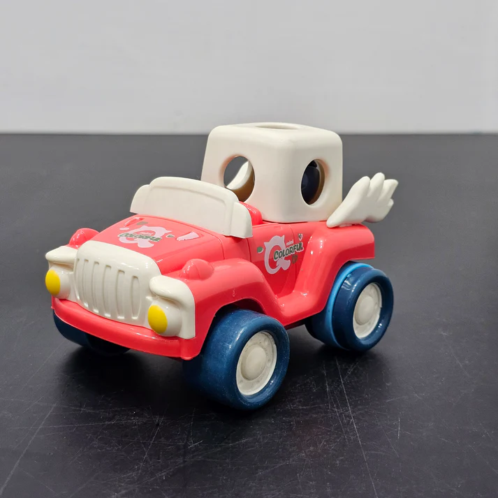 Funny Ratel Car – Bump & Go Action Toy with Lights and Sound