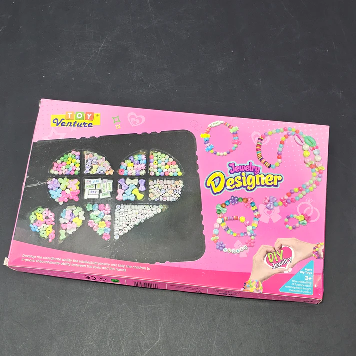 Jewelry Designer DIY Jewelry Kit for Kids | Creative Bead & Charm Set - Image 2