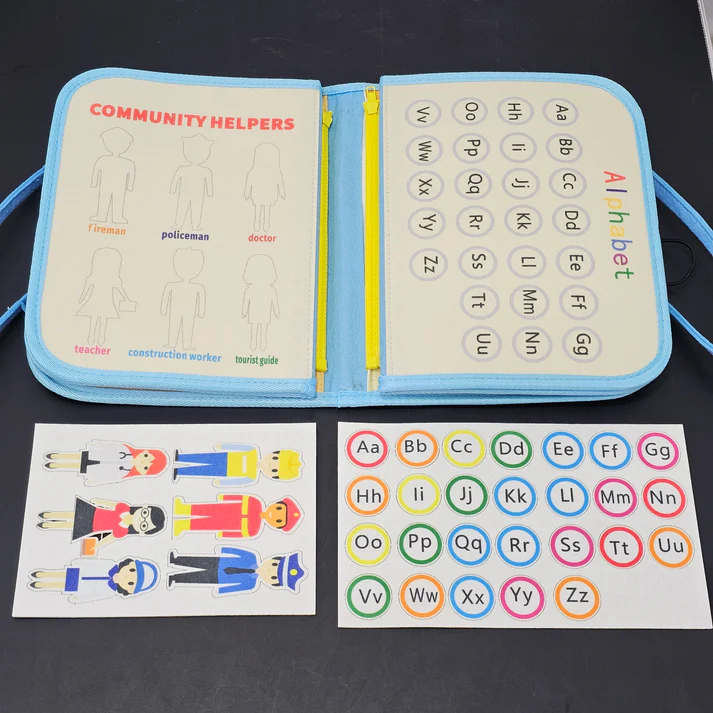 Busy Bag Book for Kids – Interactive Activity Learning Toy