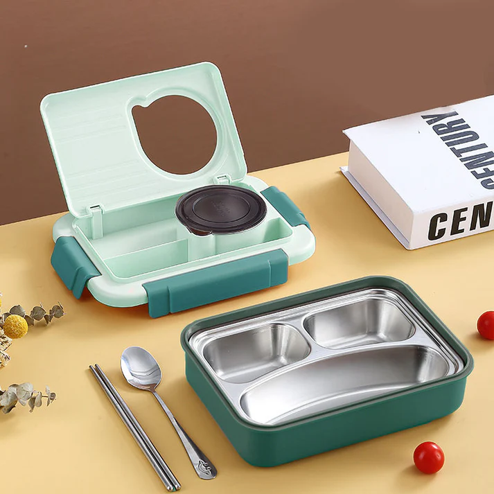 Stainless Steel Lunch Box Set – 800 ml + 150 ml - Image 5