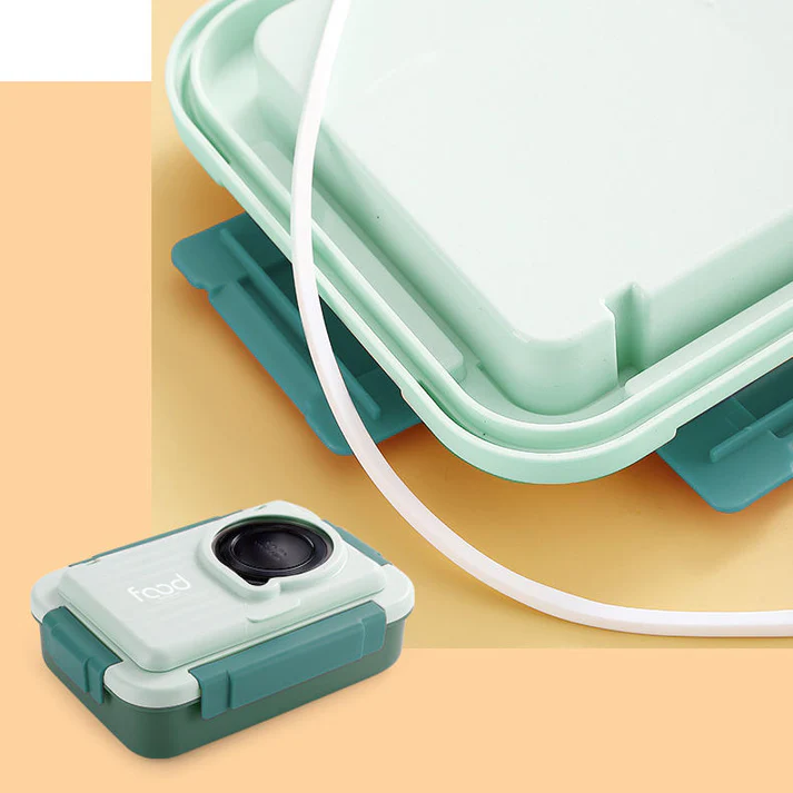 Stainless Steel Lunch Box Set – 800 ml + 150 ml - Image 3