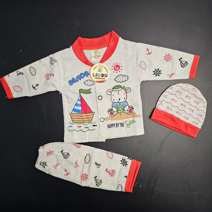 Laddu Baby Dress – New Born Baby