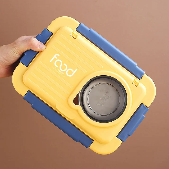 Stainless Steel Lunch Box Set – 800 ml + 150 ml