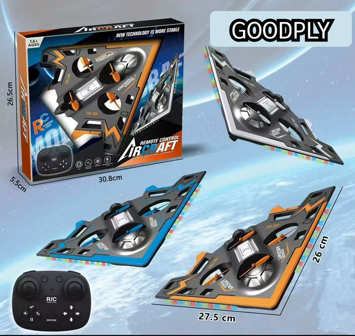 B2 Remote Control Aircraft – 360° Rotation & One-Click Return