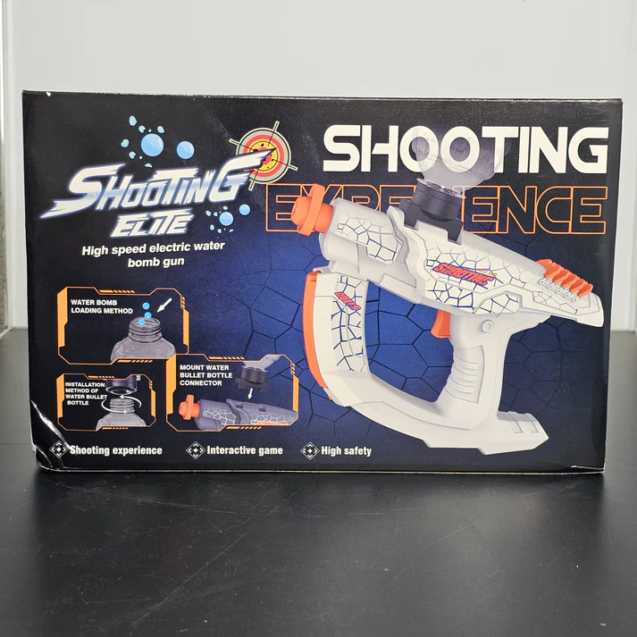 Shooting Elite High-Speed Electric Water Bomb Gun β Motorized Water Bullet Blaster