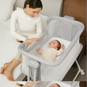 Mastela Baby Swing with Big Bed & Wheels