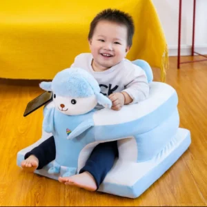 Animal Shape Soft Cushion Seat Baby Sofa – Cute, Safe & Comfortable