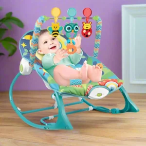 Baby Rocker – Infant to Toddler with Fold-Out Kickstand (0M+, Up to 18 kg / 40 lbs)